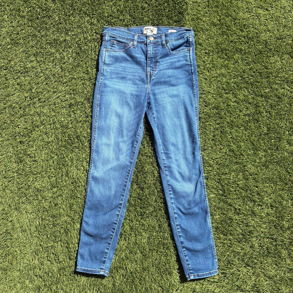Kirkland Signature Women's Jeans Size 4 28x26 High Rise Skinny Fit Stretch Denim